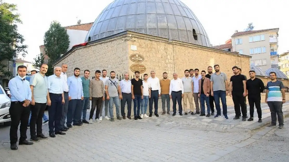 Başkan Güder, Tahtalı Hamam Müzesinde Gençlerle Buluştu