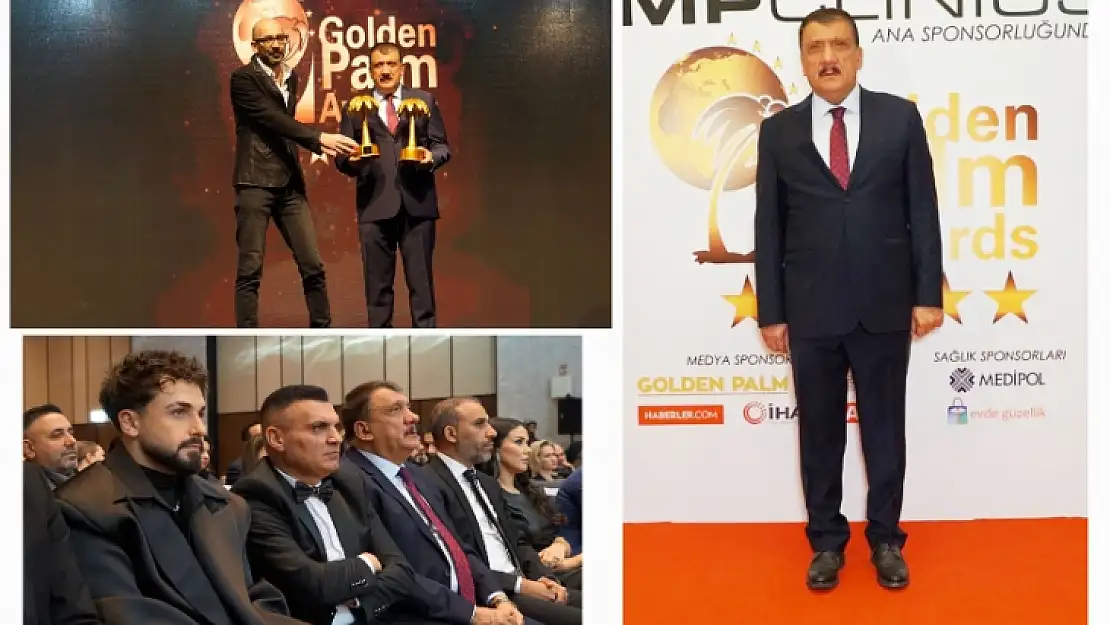 Başkan Gürkan'a İki Ödül Birden
