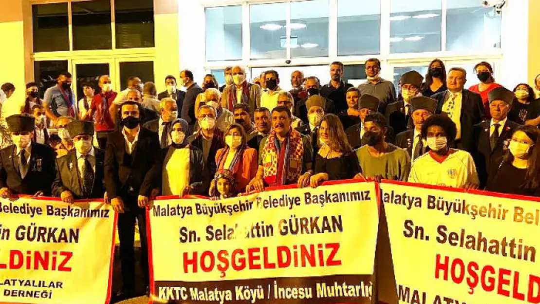 Başkan Gürkan'a Kıbrıs'ta Coşkulu Karşılama