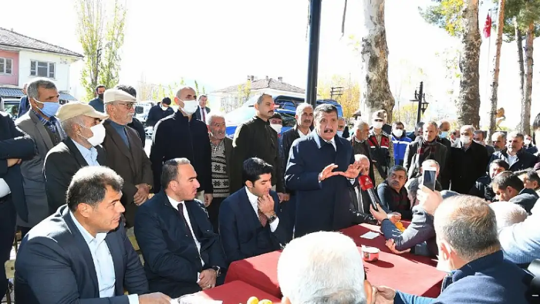 Başkan Gürkan'a Sürgü'de Coşkulu Karşılama