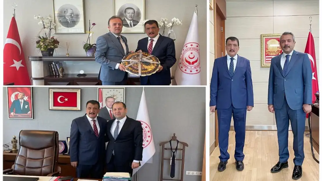 Başkan Gürkan Ankara'da Yoğun Temaslarda Bulundu