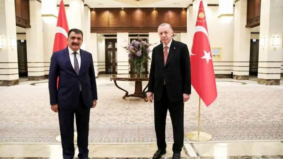Başkan Gürkan Cumhurbaşkanı Erdoğan İle İstişare Toplantısında