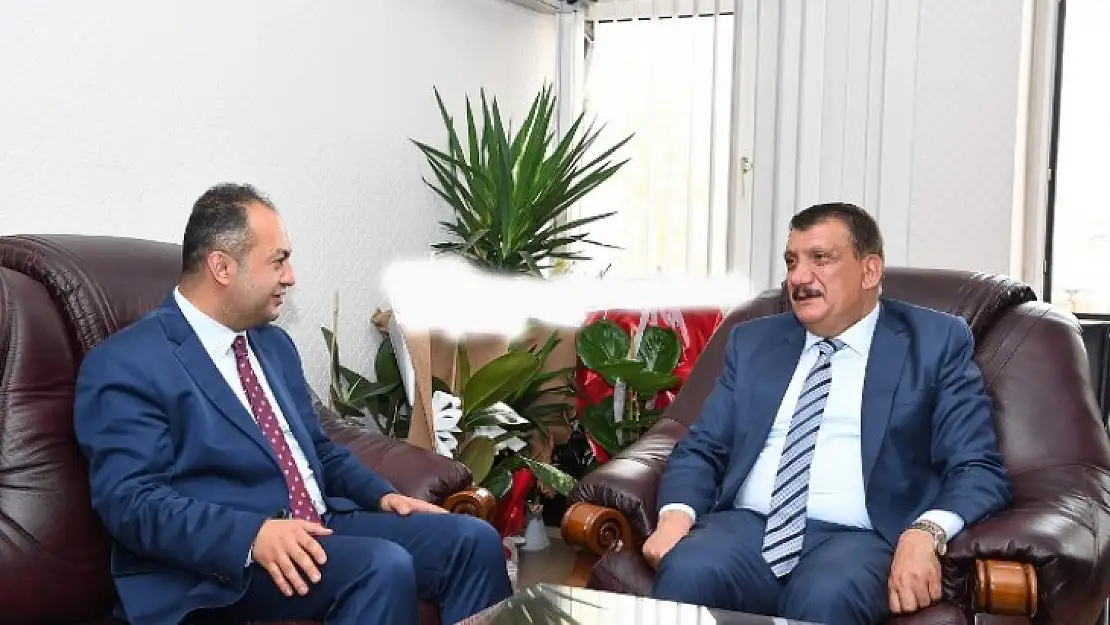 Başkan Gürkan'dan, Baro Başkanı Demez'e Ziyaret