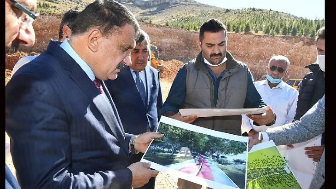 Başkan Gürkan'dan Beydağı Tabiat Parkında İnceleme