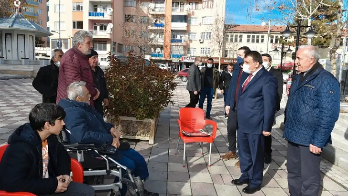 Başkan Gürkan'dan Dilek Mahallesinde Esnaf ve Vatandaş Ziyareti