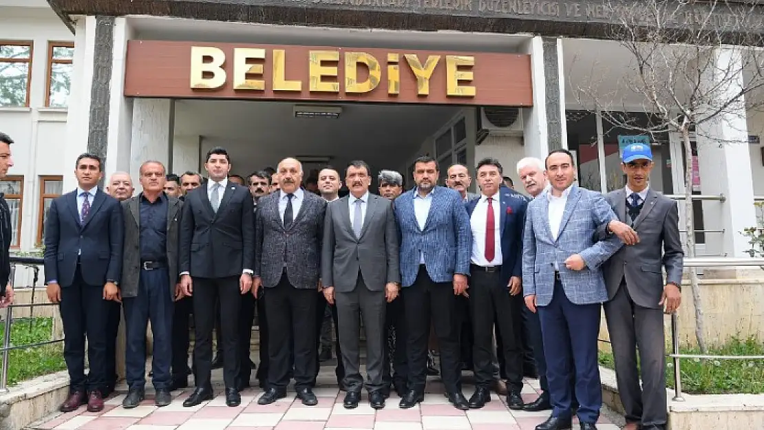 Başkan Gürkan'dan Doğanşehir İlçesine Ziyaret