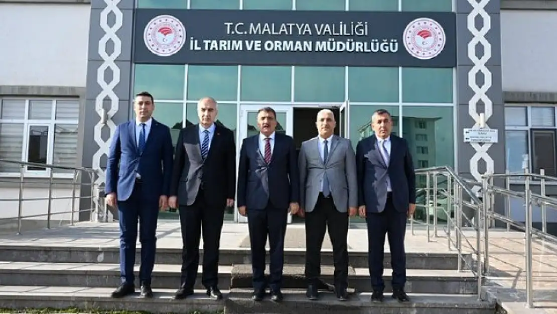 Başkan Gürkan'dan İl Tarım ve Orman Müdürü Akar'a Ziyaret