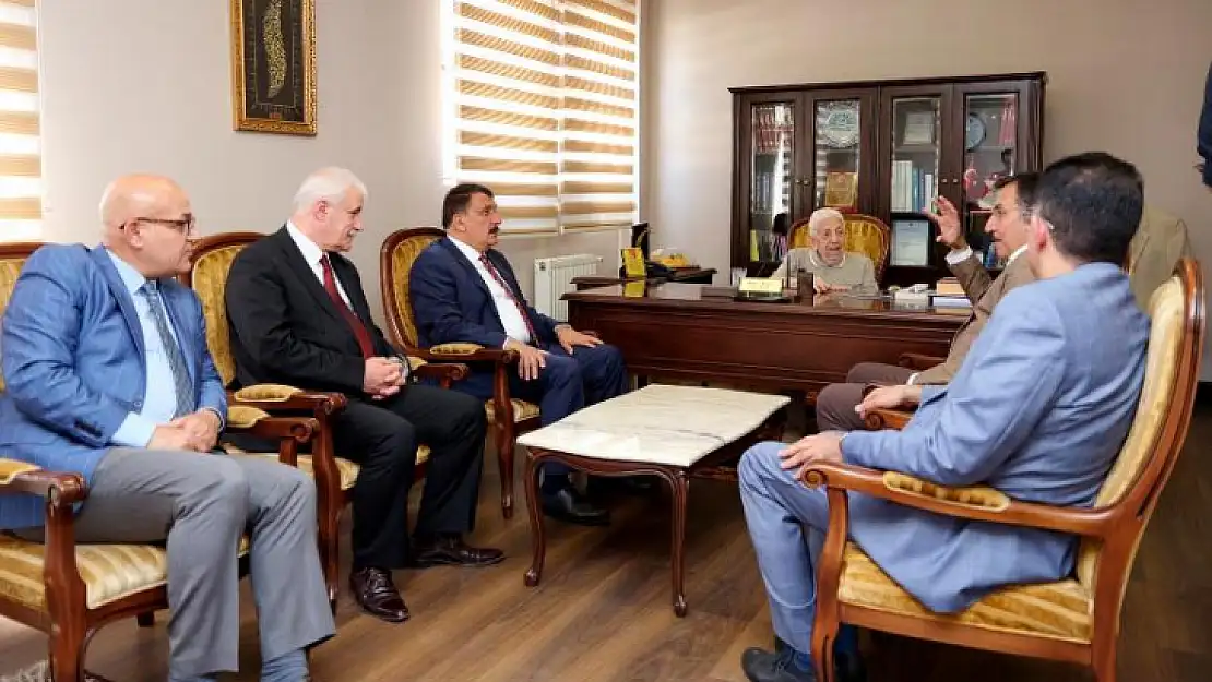 Başkan Gürkan'dan Recai Kutan'a Ahde Vefa Ziyareti