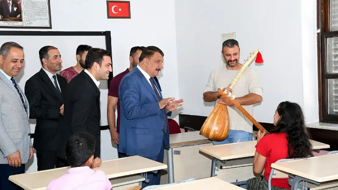 Başkan Gürkan'dan Yaz Okullarına Ziyaret