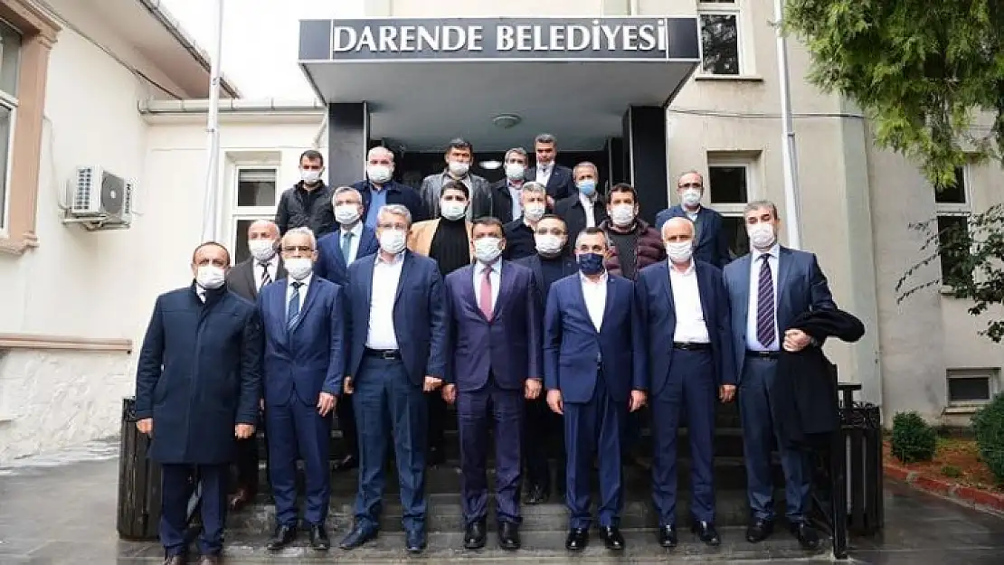 Başkan Gürkan Darende Belediyesi ve Kaymakamlığını Ziyaret Etti