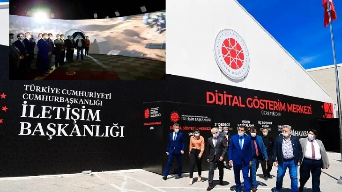 Başkan Gürkan, Dijital Gösterim Merkezini Ziyaret Etti
