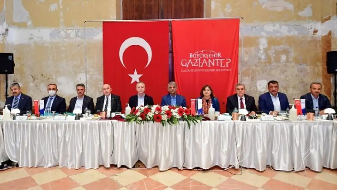 Başkan Gürkan Gaziantep'te
