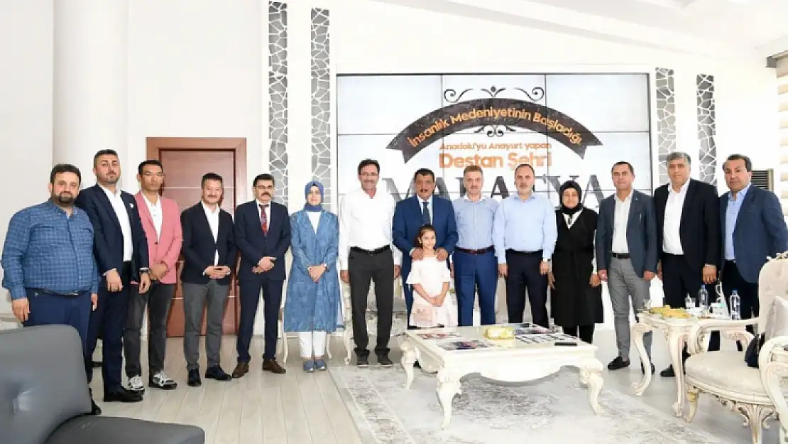 Başkan Gürkan Gaziosmanpaşa ve Sincik Belediye Başkanlarını Ağırladı