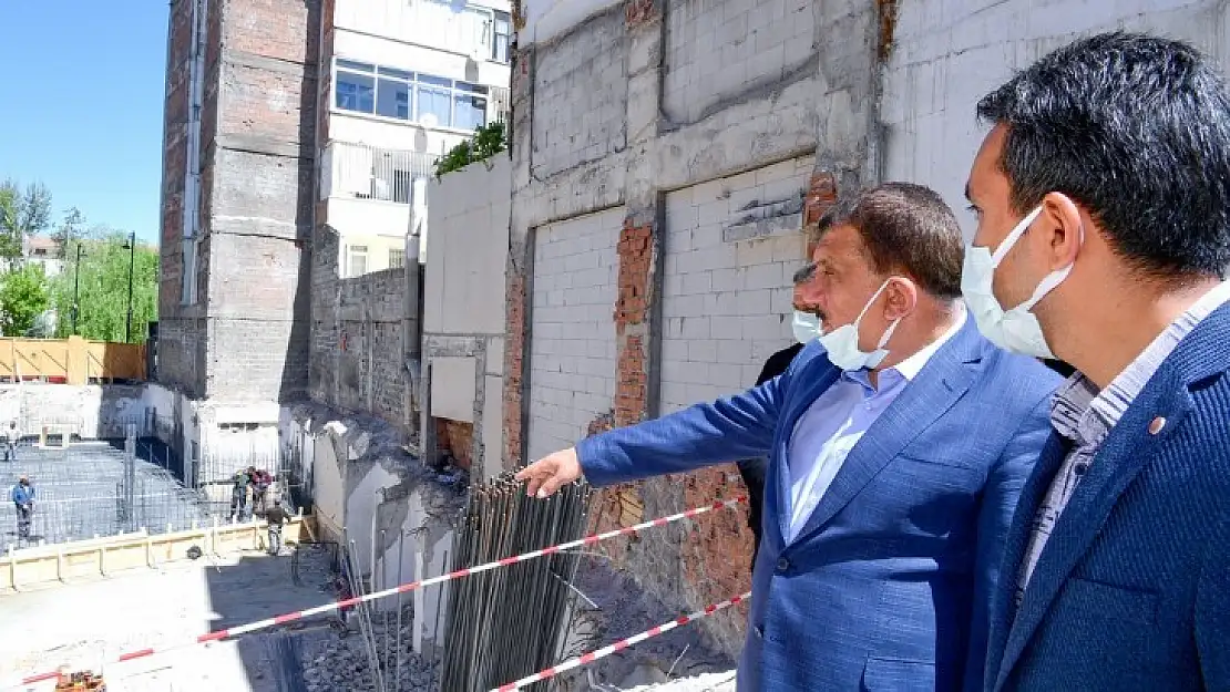 Başkan Gürkan, ' İnşaat Çalışmamız Yılsonunda Tamamlanacak'