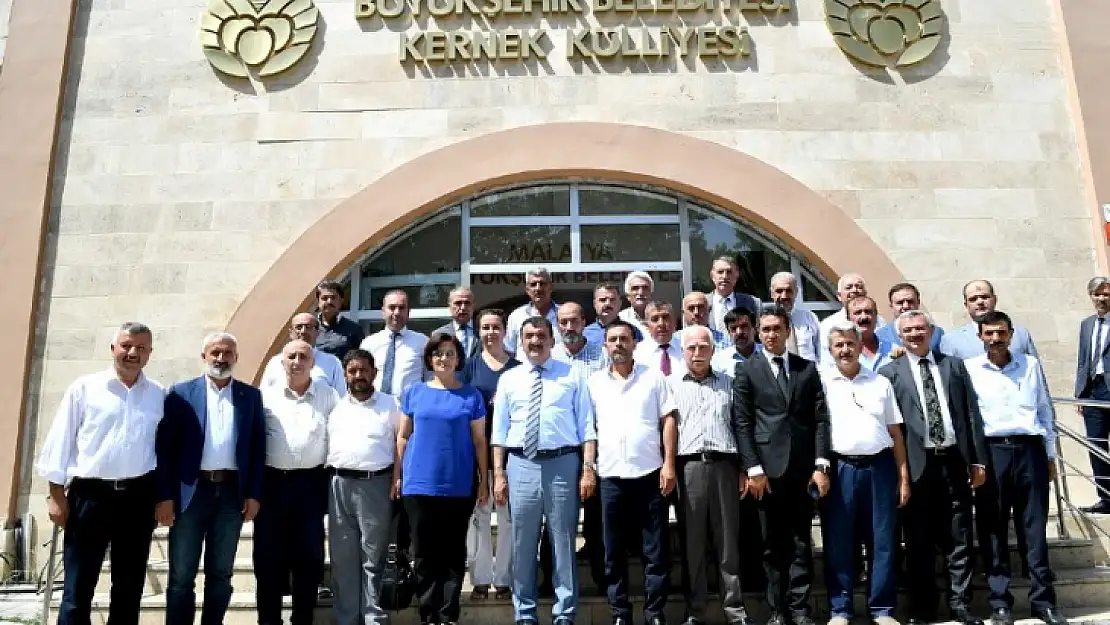 Başkan Gürkan Mahalle Muhtarları İle Bir Araya Geldi