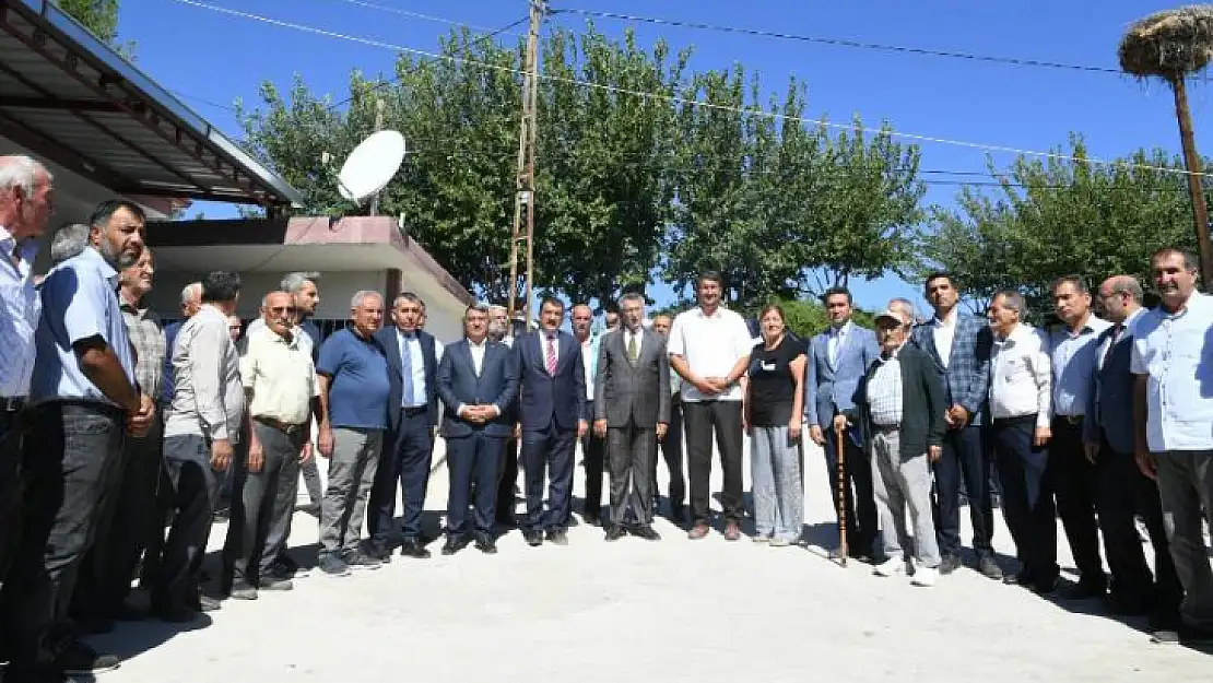 Başkan Gürkan Yazıhan'da İncelemelerde Bulundu