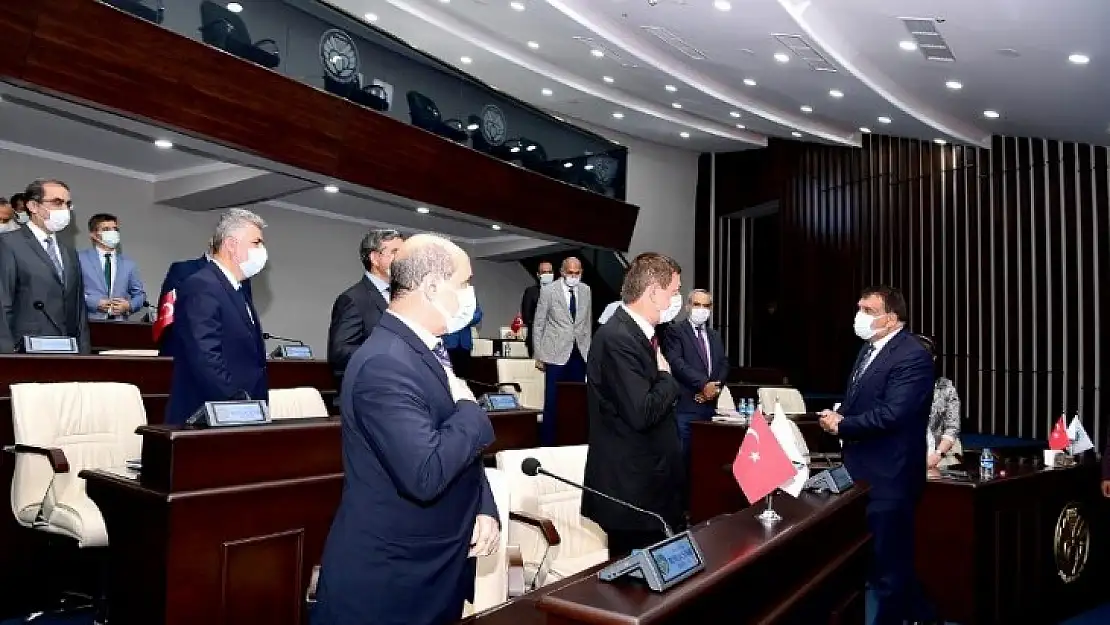 Başkan Gürkan Yönetici Kadrosuyla Bayramlaştı