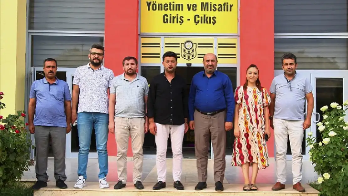Başkan Kahveci'den YMS'ye Destek Ziyareti
