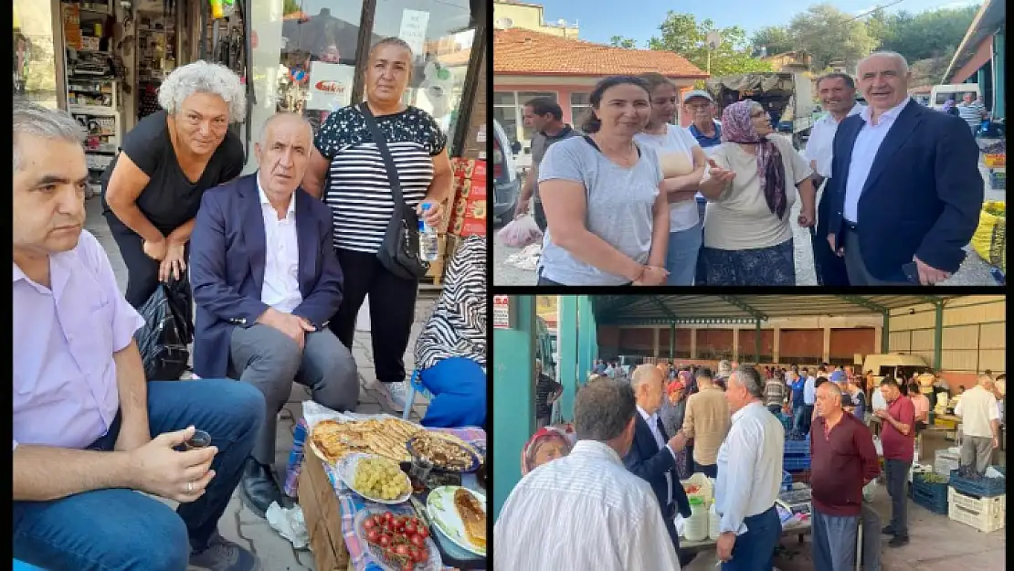 Başkan Karadağ Pazarcı Esnafının Kahvaltısına Misafir Oldu