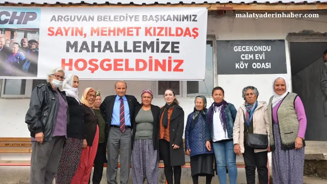 Başkan Kızıldaş'a Mahalle Ziyaretlerinde Yoğun İlgi