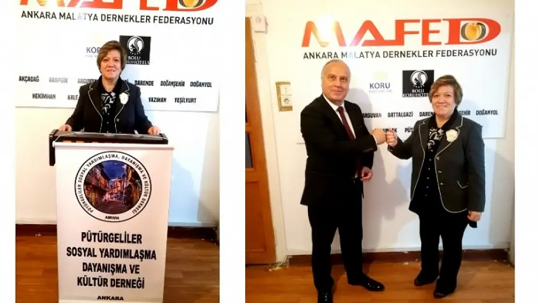 Başkan Koçak' Ankara Pütürgeliler Derneğinde Hemşerilerimizle Birlikte Başaracağız'