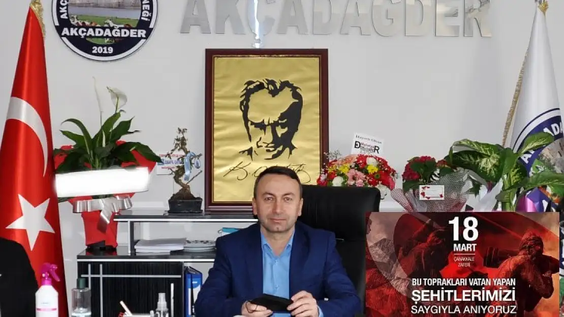 Başkan Maskar'Çanakkale Şehitlerimizi ve Tüm Kahramanlarımızı Rahmet Ve Minnetle Anıyorum'
