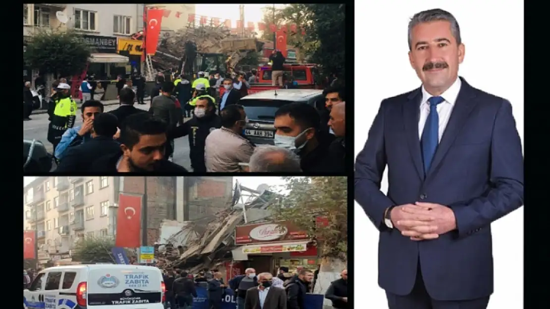 Başkan Özkan' Yaralılarımıza Acil Şifalar Diliyorum'