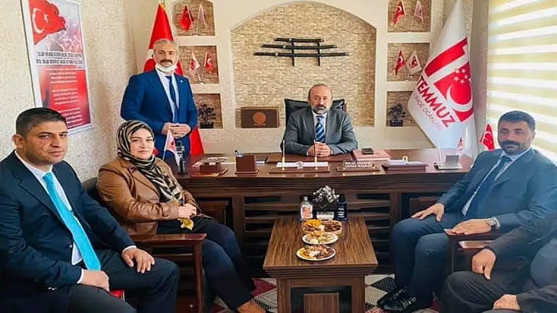 MHP İl Başkanı Samanlı'dan 15 Temmuz Milli İrade Ocaklarına Ziyaret