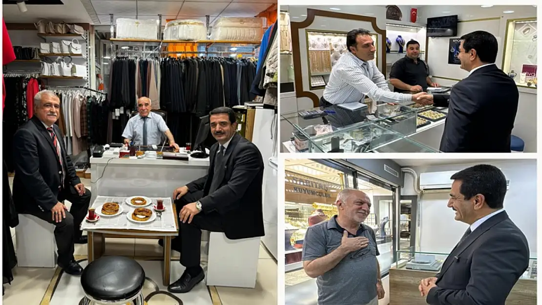 Başkan Taşkın'dan Kapalıçarşı Esnafına Gönül Ziyareti