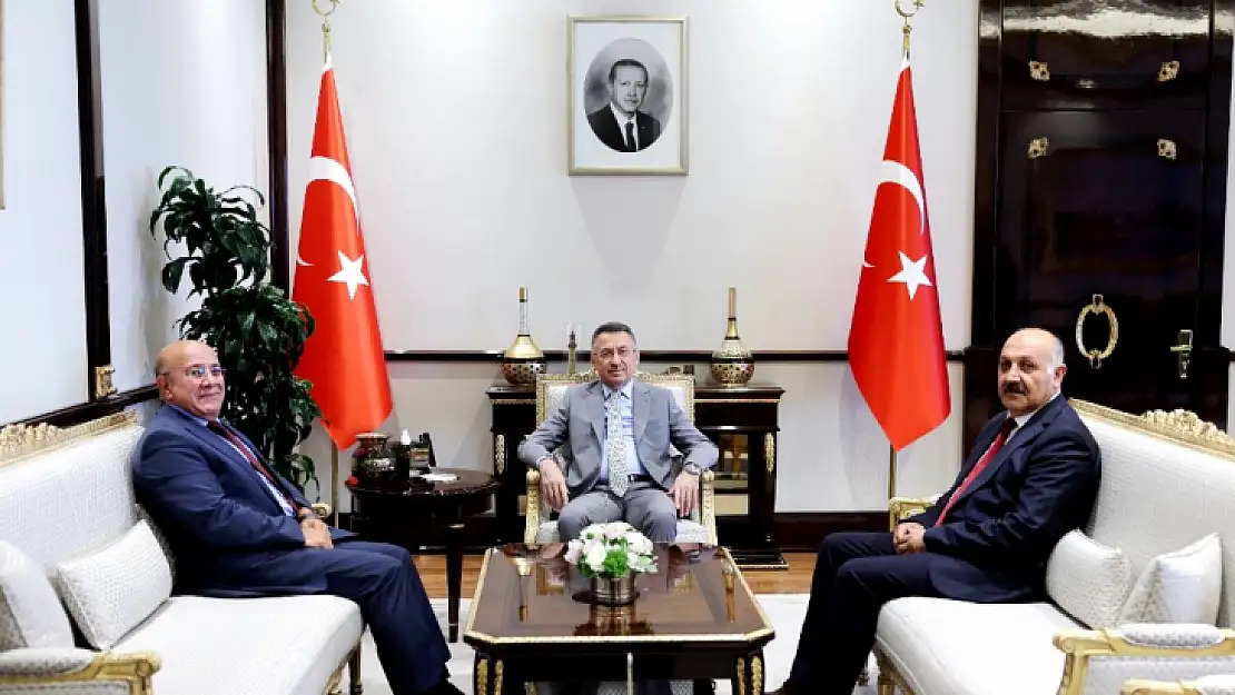 Başkan Zelyurt'dan, Cumhurbaşkanı Yardımcısı Fuat Oktay'a Ziyaret