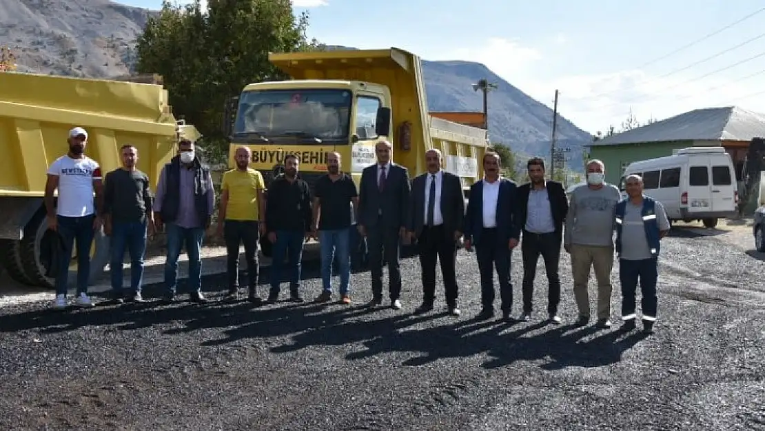 Başkan Zelyurt ve Yol Daire Başkanı Çalışmaları incelediler