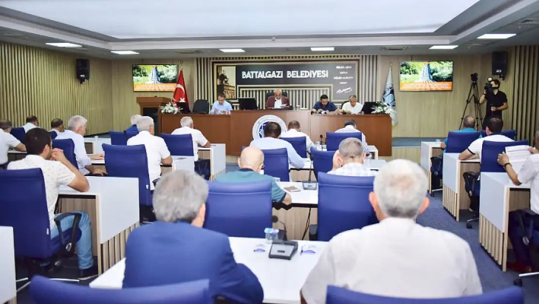 Battalgazi Belediye Meclisi Bşk. Vekili Kırçuval Başkanlığında Toplandı