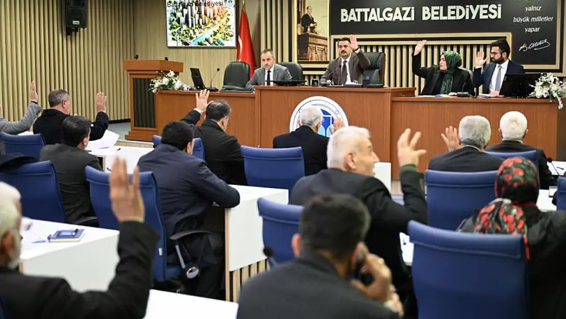 Battalgazi Belediye Meclisinde Planlanan Yatırımlar Ele Alındı