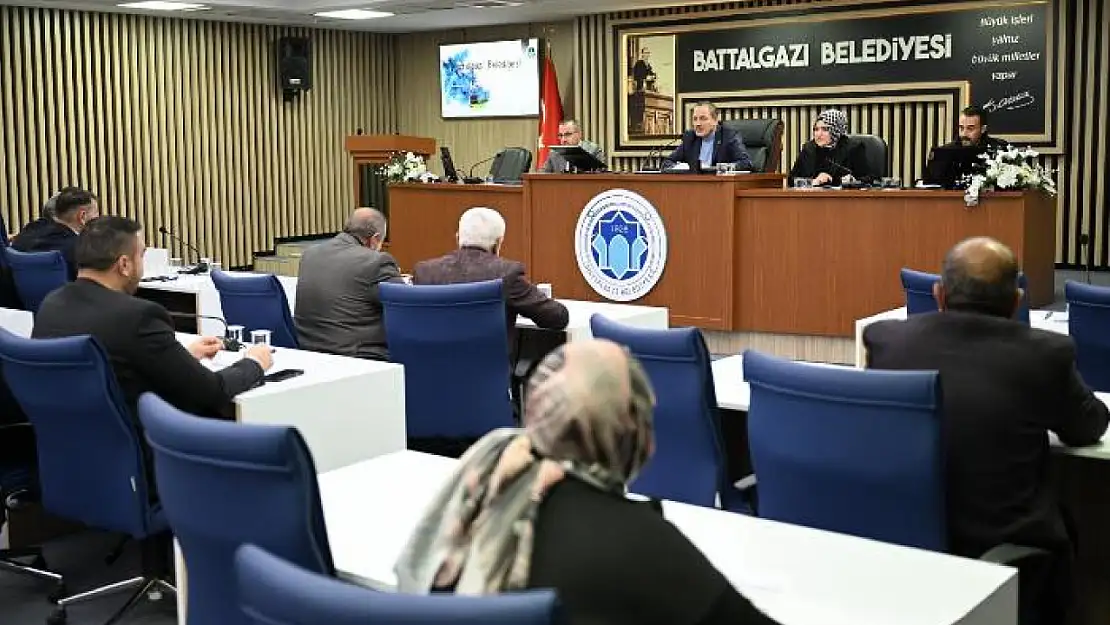 Battalgazi Belediyesi Aralık Ayı Meclis Toplantısını Tamamladı