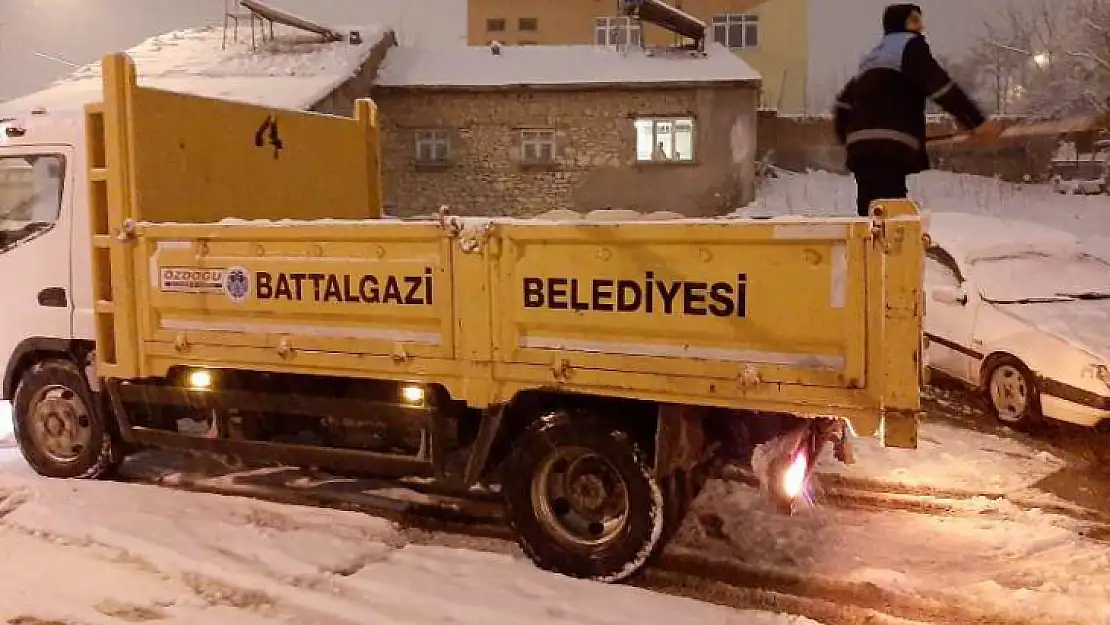 Battalgazi Belediyesi Ekipleri Sahada