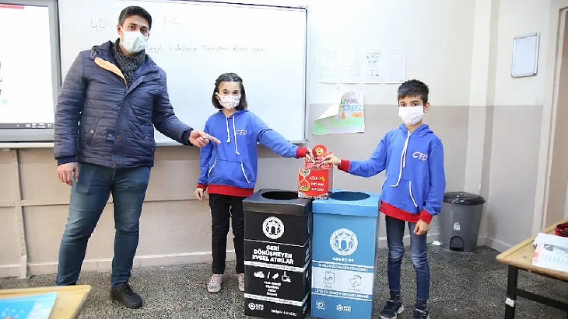 Battalgazi Belediyesi'nden Çocuklara 'Temiz Çevre ve Atık' Eğitimleri