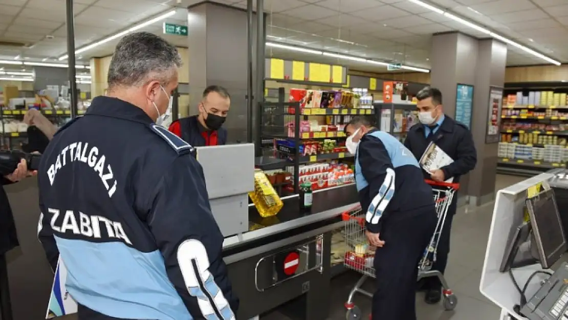 Battalgazi Belediyesi'nden Marketlere KDV Denetimi