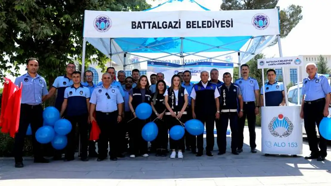 Battalgazi Belediyesi'nden Zabıta Haftası Etkinliği