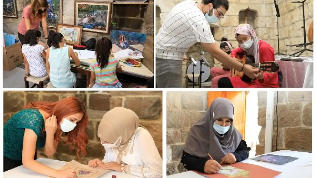Battalgazi Belediyesi'nin Kültür Sanat Kurslarına Yoğun İlgi