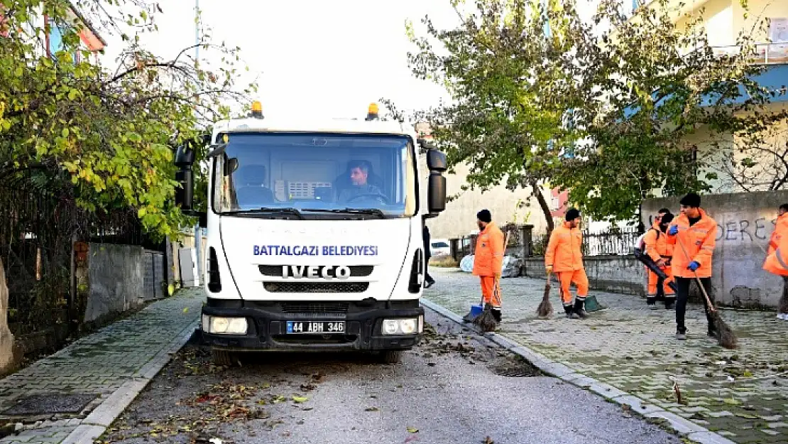 Battalgazi Belediyesi Temizlik Çalışmalarını Aralıksız Sürdürüyor