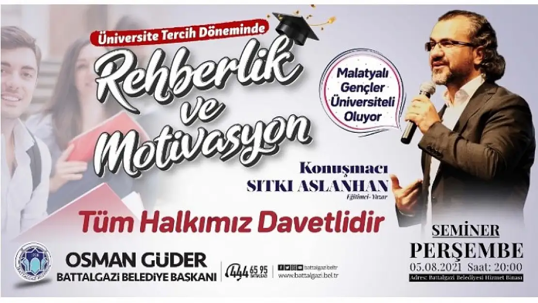 Battalgazi Belediyesi, Yazar Aslanhan'ı Öğrencilerle Buluşturuyor