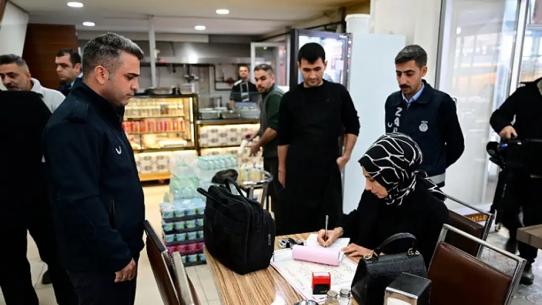 Battalgazi Belediyesi Zabıta Ekipleri 'Fiyat Etiketi Yönetmeliği' Denetiminde