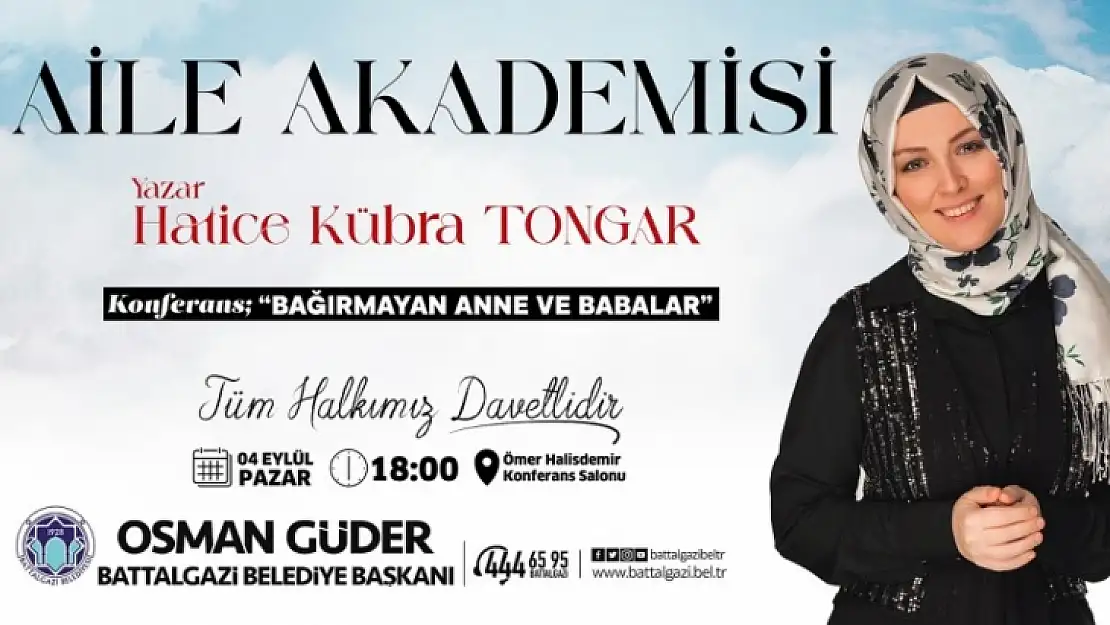 Battalgazi'de 'Aile Akademisi' Başlıyor