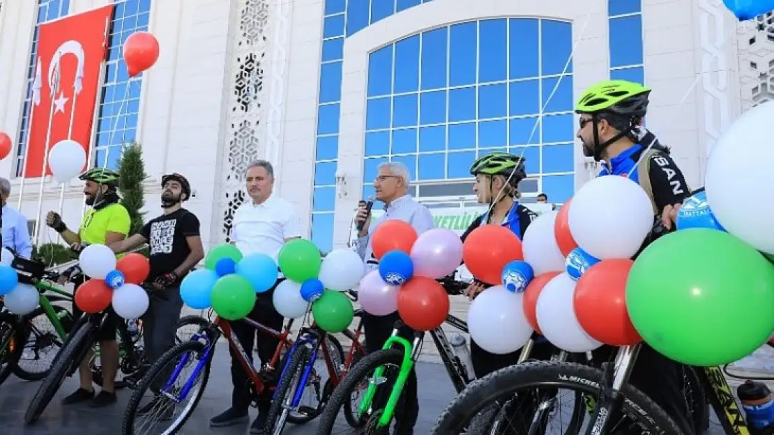 Battalgazi'de Avrupa Hareketlilik Haftası Bisiklet Turu İle Kutlandı