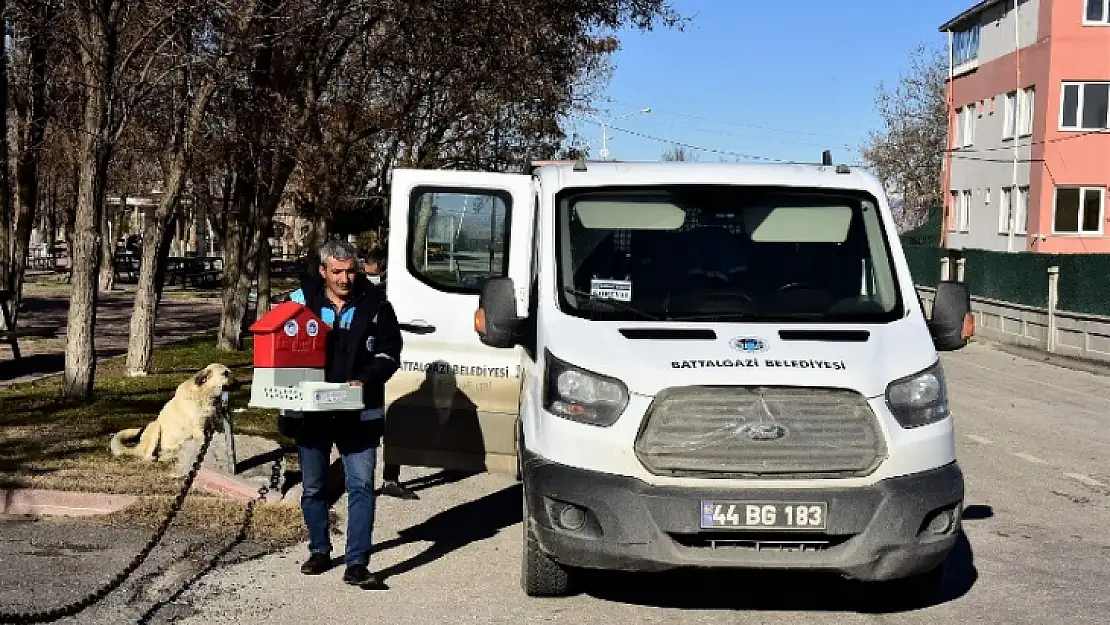 Battalgazi'de Can Dostlar İçin 19 Yeni Besleme Noktası