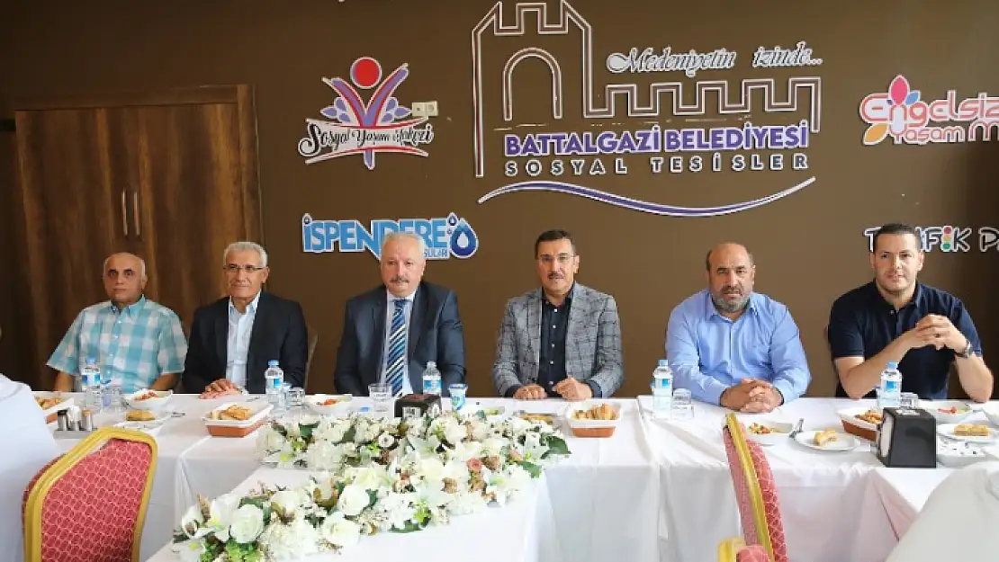 Battalgazi'de Kaymakam Duran'a Veda Yemeği