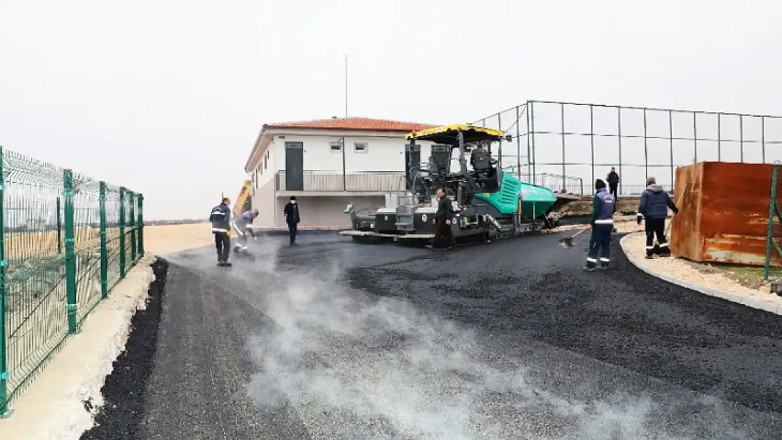 Battalgazi'deki Futbol Sahasında Çevre Düzenlemesi