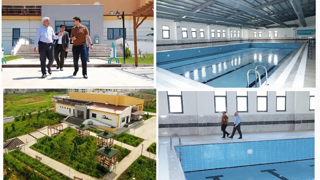 Battalgazi'deki Yarı Olimpik Havuz Açılış İçin Gün Sayıyor