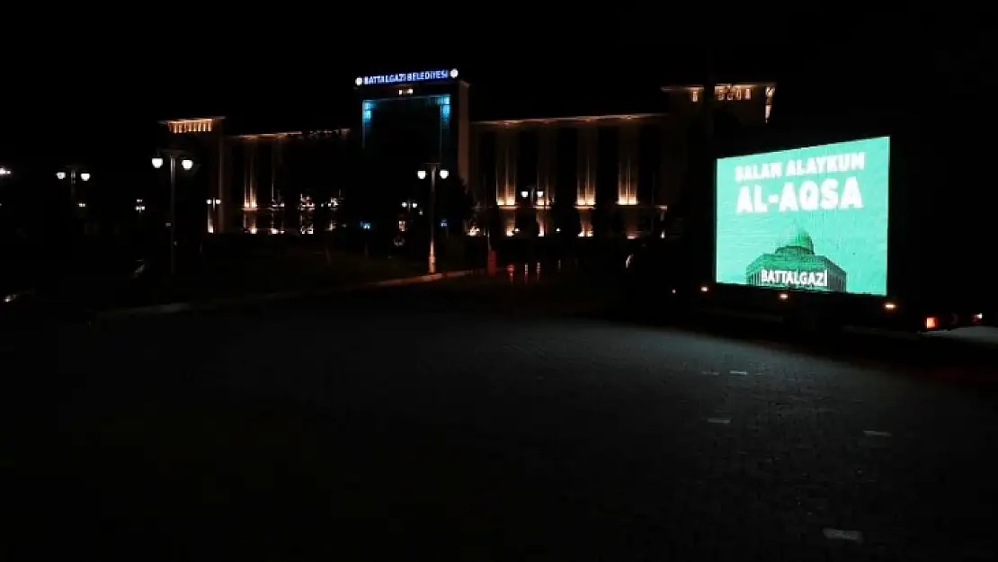 Battalgazi'den Filistin'e Selamlı Destek