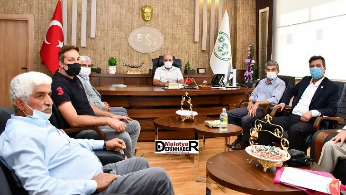 Battalgazi İlçe Muhtarlarından DSİ 9. Bölge Müdürlüğüne Ziyaret